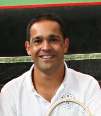 Kees Ludekens, senior real tennis professional